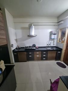Kitchen Image of 1900 Sq.ft 3 BHK Apartment / Flat for sale in Makarba Ahmedabad for Rs. 16000000