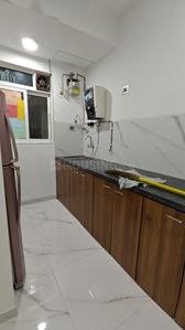 Kitchen Image of 600 Sq.ft 1 BHK Apartment / Flat for rent in Nahar Amaryllis Towers And Plaza, Powai Mumbai for Rs. 56000