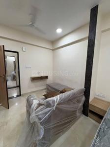 Bedroom Image of 500 Sq.ft 1 BHK Builder Floor for rent in Mahalakshmi Nagar Indore for Rs. 18000