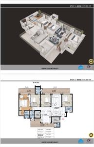Image of 2694 Sq.ft 4.5 BHK Apartment / Flat for sale in AU NBCC Aspire Leisure Valley, Noida Extension, Greater Noida for Rs. 27008000