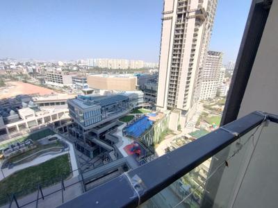 Balcony Image of 1261 Sq.ft 2 BHK Apartment / Flat for rent in M3M Heights, Sector 65 Gurgaon for Rs. 59000