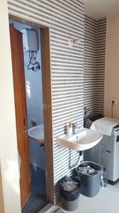 Bathroom Image of 600 Sq.ft 1 BHK Apartment / Flat for rent in Neelkanth Alpine, Ghansoli Navi Mumbai for Rs. 43000