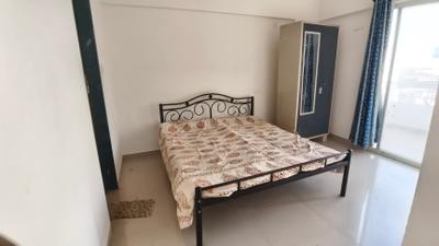 Bedroom Image of 680 Sq.ft 2 BHK Apartment / Flat for rent in Raj Heramba Venkatesh Imperia, Punawale Pune for Rs. 26000