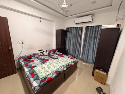 Bedroom Image of 1530 Sq.ft 3 BHK Apartment / Flat for rent in Shree Rang Nagar And Mall, Randesan Gandhinagar for Rs. 35000