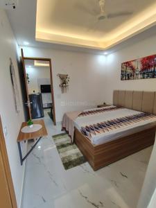 Bedroom Image of 500 Sq.ft 1 BHK Builder Floor for rent in Sector 57 Gurgaon for Rs. 35000