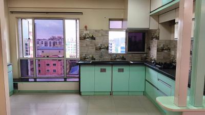 Kitchen Image of 1760 Sq.ft 3 BHK Apartment / Flat for sale in Siddha Pine Woods, Rajarhat Kolkata for Rs. 16000000