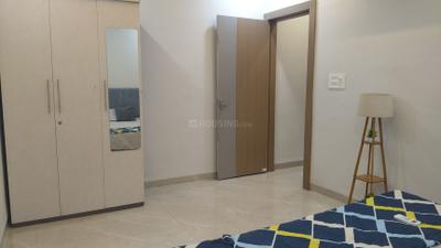 Bedroom Image of 1000 Sq.ft 1 BHK Builder Floor for rent in Mahalakshmi Nagar Indore for Rs. 20000