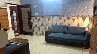Living Room Image of 1450 Sq.ft 3 BHK Apartment / Flat for rent in Vadsar Vadodara for Rs. 25000