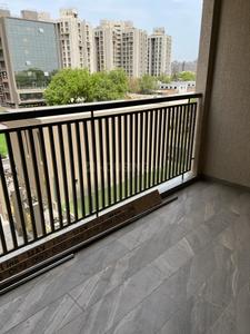 Balcony Image of 2115 Sq.ft 3 BHK Apartment / Flat for rent in Gala Aria, South Bopal Ahmedabad for Rs. 36000
