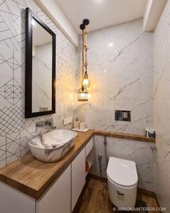 Bathroom Image of 450 Sq.ft 2 BHK Independent House for sale in Bidadi Bengaluru for Rs. 3300000