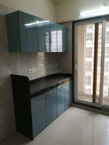 Kitchen Image of 1200 Sq.ft 2 BHK Apartment / Flat for sale in Arihant Aarohi, Shilphata Thane for Rs. 6400000