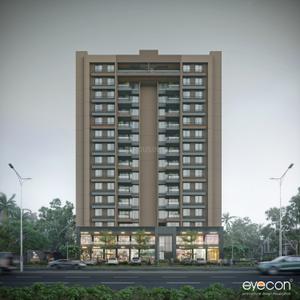 Image of 1350 Sq.ft 2 BHK Apartment / Flat for sale in Deep Indraprasth Ixora, Shela, Ahmedabad for Rs. 6000000