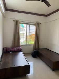 Bedroom Image of 850 Sq.ft 2 BHK Apartment / Flat for rent in KK Angels Building No 1, Rahatani Pune for Rs. 30000