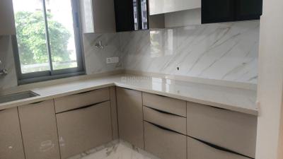 Kitchen Image of 1401 Sq.ft 3 BHK Apartment / Flat for sale in Keshupura Jaipur for Rs. 7300000
