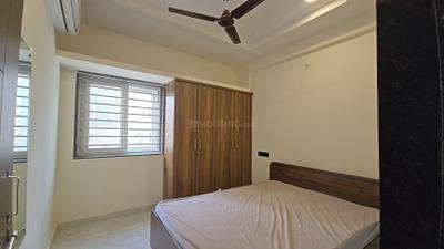 Bedroom Image of 720 Sq.ft 1 BHK Apartment / Flat for rent in Kondapur Hyderabad for Rs. 25000