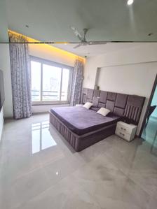 Bedroom Image of 2450 Sq.ft 4 BHK Apartment / Flat for rent in Orbit Heights, Grant Road Mumbai for Rs. 450000