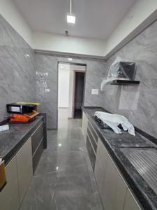 Kitchen Image of 1200 Sq.ft 2 BHK Apartment / Flat for rent in Tharwani Majestic Towers Phase I, Kalyan West Kalyan for Rs. 27000