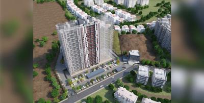 Image of 1180 Sq.ft 2 BHK Apartment / Flat for sale in Kumar Princetown Tower C1, Mohammed Wadi, Pune for Rs. 7400000