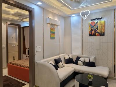Living Room Image of 550 Sq.ft 2 BHK Apartment / Flat for sale in Hans Luxury Floor, Najafgarh New Delhi for Rs. 3800000