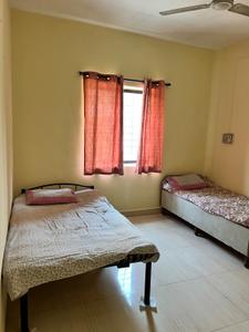 Bedroom Image of 550 Sq.ft 1 BHK Independent House for rent in Kharadi Pune for Rs. 17000