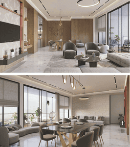 Image of 4158 Sq.ft 4 BHK Apartment / Flat for sale in Buildone The One, Randesan, Gandhinagar for Rs. 20790000