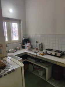 Kitchen Image of 400 Sq.ft 1 RK Apartment / Flat for rent in Raja Park Jaipur for Rs. 14000