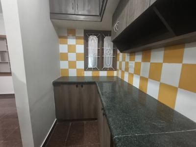 Kitchen Image of 1200 Sq.ft 1 BHK Builder Floor for rent in Koramangala Bengaluru for Rs. 23000