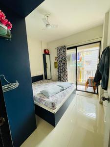 Bedroom Image of 1200 Sq.ft 2 BHK Apartment / Flat for rent in Devjit Pramukh Green Plus Bldg H, Chala Vapi for Rs. 24000