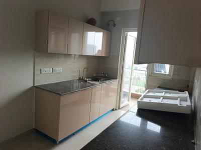 Kitchen Image of 1105 Sq.ft 2 BHK Apartment / Flat for rent in Fragrance Homes, Siddharth Vihar Ghaziabad for Rs. 24000