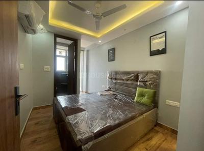 Bedroom Image of 590 Sq.ft 1 BHK Builder Floor for rent in Said-Ul-Ajaib New Delhi for Rs. 23000