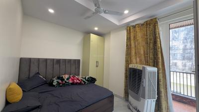 Bedroom Image of 1100 Sq.ft 3 BHK Builder Floor for rent in DDA Akshardham Apartments, Sector 19 Dwarka New Delhi for Rs. 41000