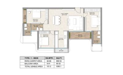 3 BHK Flat