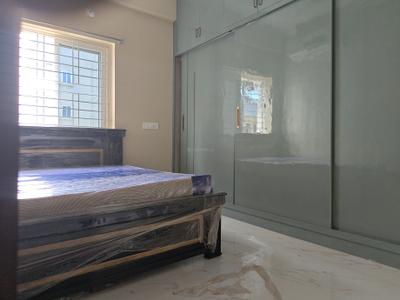 Bedroom Image of 680 Sq.ft 1 BHK Apartment / Flat for rent in Kondapur Hyderabad for Rs. 26500