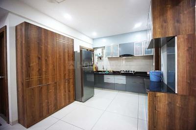 Kitchen Image of 2205 Sq.ft 3 BHK Apartment / Flat for sale in Samved Green Valley, Sargasan Gandhinagar for Rs. 11500000