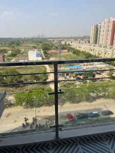 Balcony Image of 1200 Sq.ft 3 BHK Apartment / Flat for rent in T Homes Phase 1, Siddharth Vihar Ghaziabad for Rs. 38000
