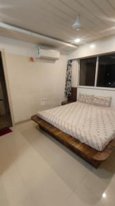 Bedroom Image of 1100 Sq.ft 2 BHK Apartment / Flat for rent in Alembic Alchemy Veda, Chhani Jakat Naka Vadodara for Rs. 28000