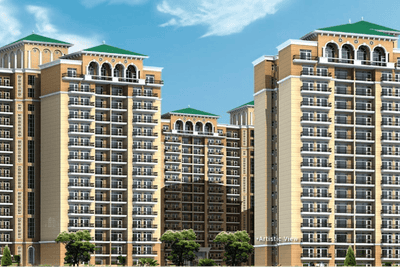 Image of 1590 Sq.ft 3 BHK Apartment / Flat for sale in Omaxe Aananda New Tower, Naini, Allahabad for Rs. 8586000