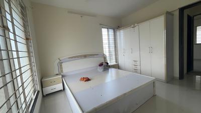 Bedroom Image of 1400 Sq.ft 3 BHK Apartment / Flat for rent in Silveroak Shriyans, Punawale Pune for Rs. 28000