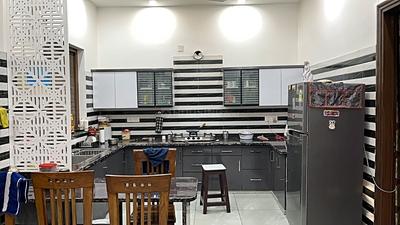 Kitchen Image of 1800 Sq.ft 3 BHK Independent House for sale in Omaxe City, Nangal Khurd Sonipat for Rs. 27000000