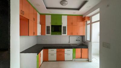 Kitchen Image of 1450 Sq.ft 3 BHK Apartment / Flat for sale in Wall Rock Aishwaryam, Noida Extension Greater Noida for Rs. 12400000
