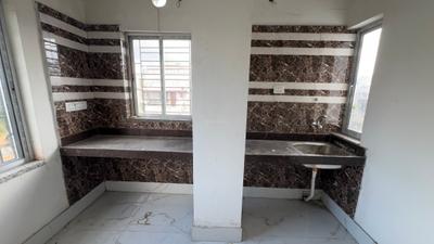 Kitchen Image of 480 Sq.ft 1 BHK Apartment / Flat for sale in Keshtopur Kolkata for Rs. 2000000