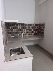 Kitchen Image of 350 Sq.ft 1 RK Builder Floor for rent in Sector 141 Noida for Rs. 11500