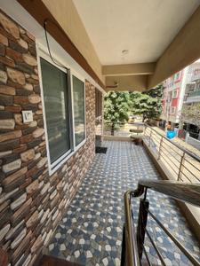 Balcony Image of 1350 Sq.ft 2 BHK Independent House for rent in Murugeshpalya Bengaluru for Rs. 42000