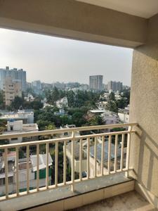 Balcony Image of 1300 Sq.ft 3 BHK Apartment / Flat for rent in Dhankawadi Pune for Rs. 30000