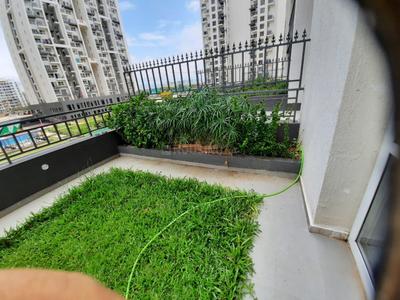 Balcony Image of 650 Sq.ft 1 BHK Apartment / Flat for rent in Godrej Infinity, Mundhwa Pune for Rs. 30000