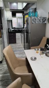 Kitchen Image of 800 Sq.ft 2 BHK Apartment / Flat for sale in Jai Gurudev Complex, Bhiwandi Thane for Rs. 6000000