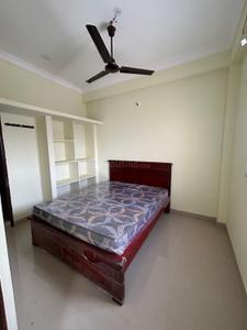 Bedroom Image of 750 Sq.ft 1 BHK Apartment / Flat for rent in Sahiti Siri Signature, Madhapur Hyderabad for Rs. 25000