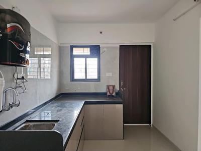 Kitchen Image of 750 Sq.ft 2 BHK Apartment / Flat for rent in Dreams Lynnea A B Wings, Wagholi Pune for Rs. 16000
