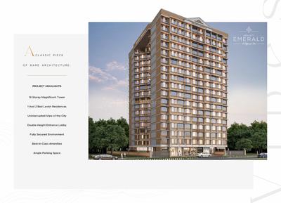 Image of 395 Sq.ft 1 BHK Apartment / Flat for sale in Samarth Drushti Emerald, Ghatkopar East, Mumbai for Rs. 10200000