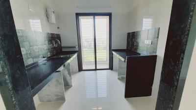 Kitchen Image of 670 Sq.ft 1 BHK Apartment / Flat for rent in Regency Sarvam, Titwala Thane for Rs. 10000